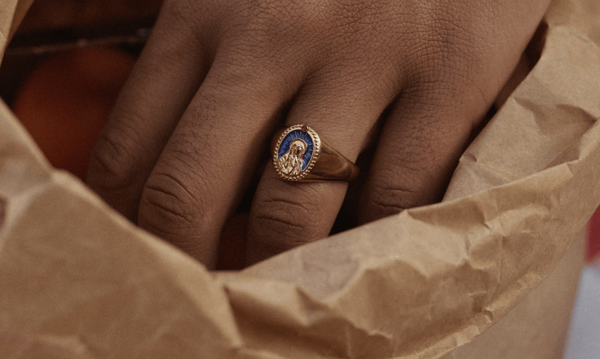 The Best Way to Style a Men's Signet Ring