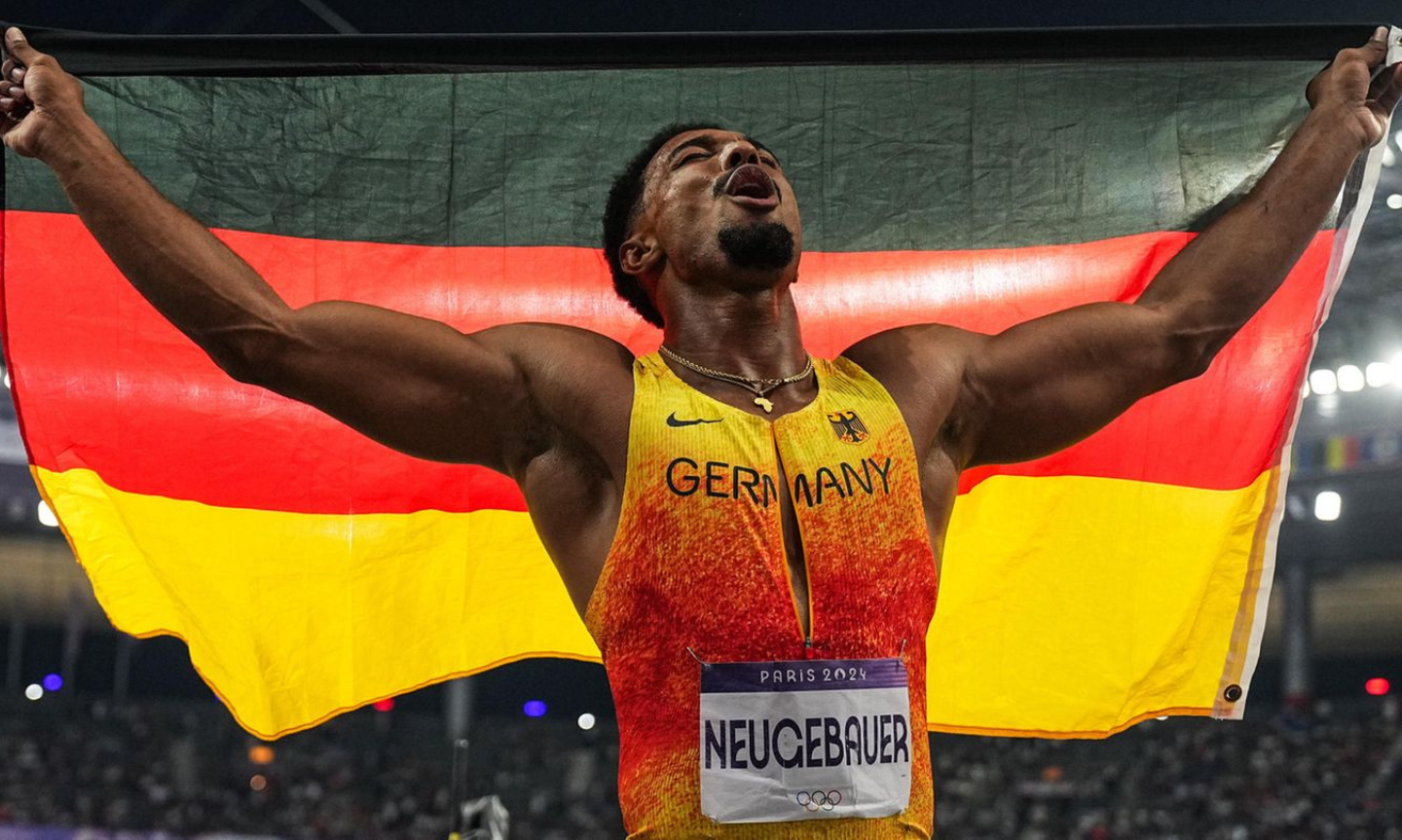 Leo Neugebauer Winning a Gold Medal in the 2025 World Athletics Decathlon