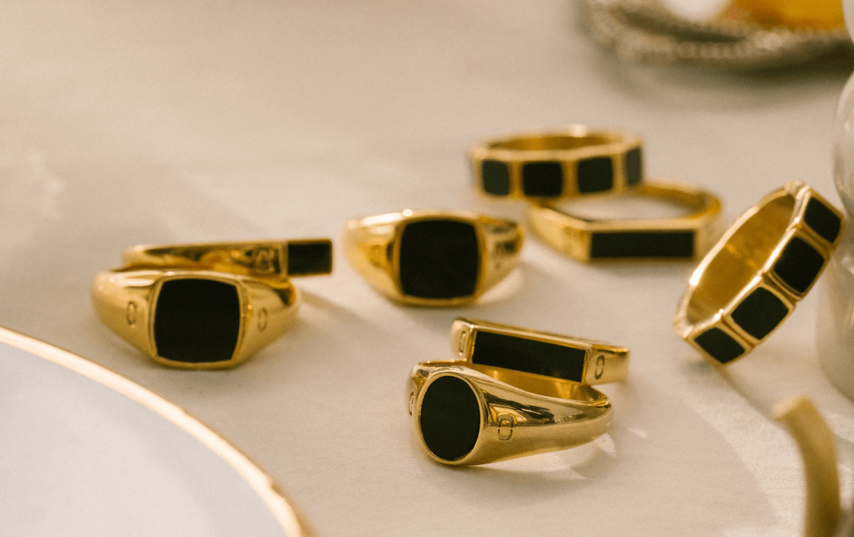 Onyx Rings