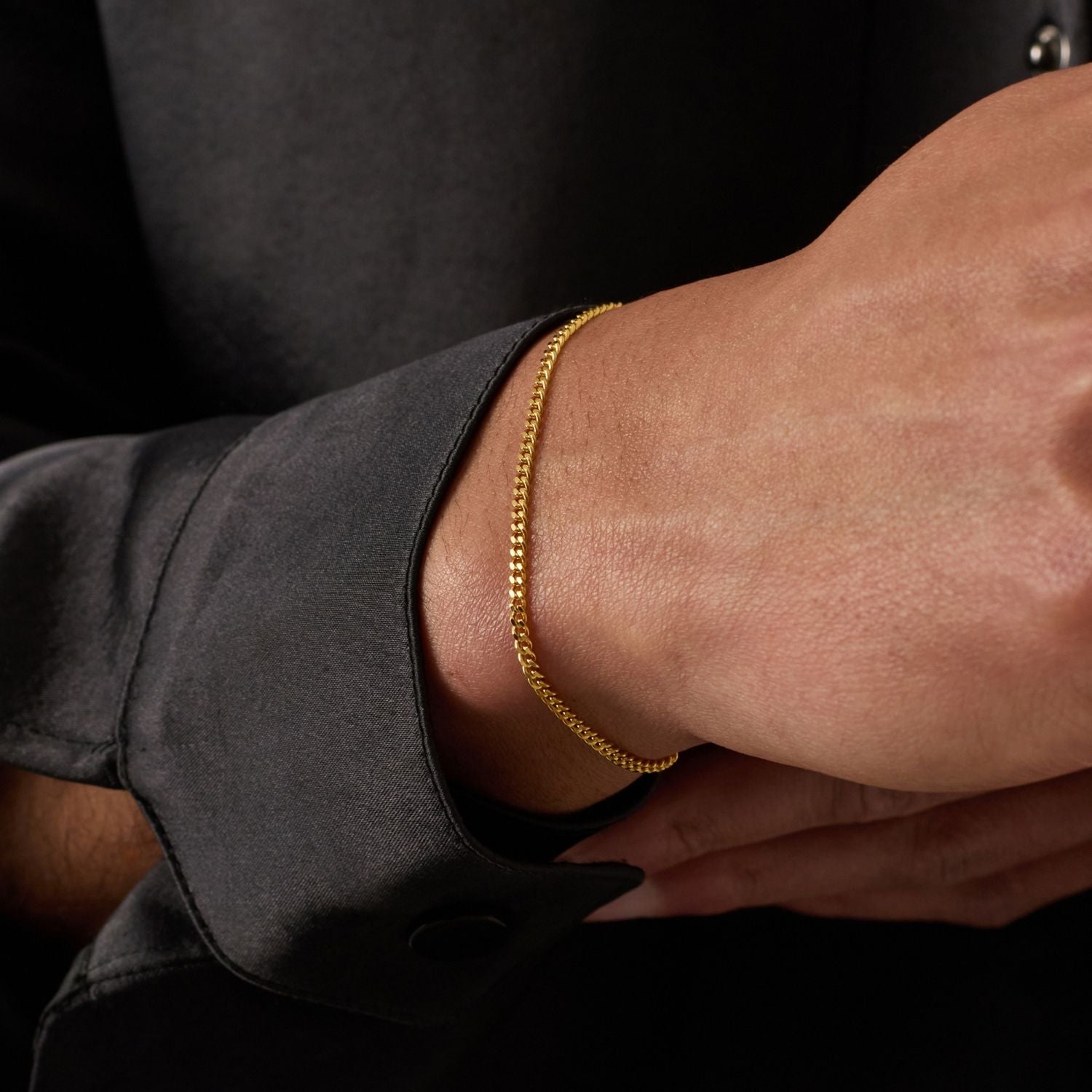 Pulsera Connell (Oro) 2 mm