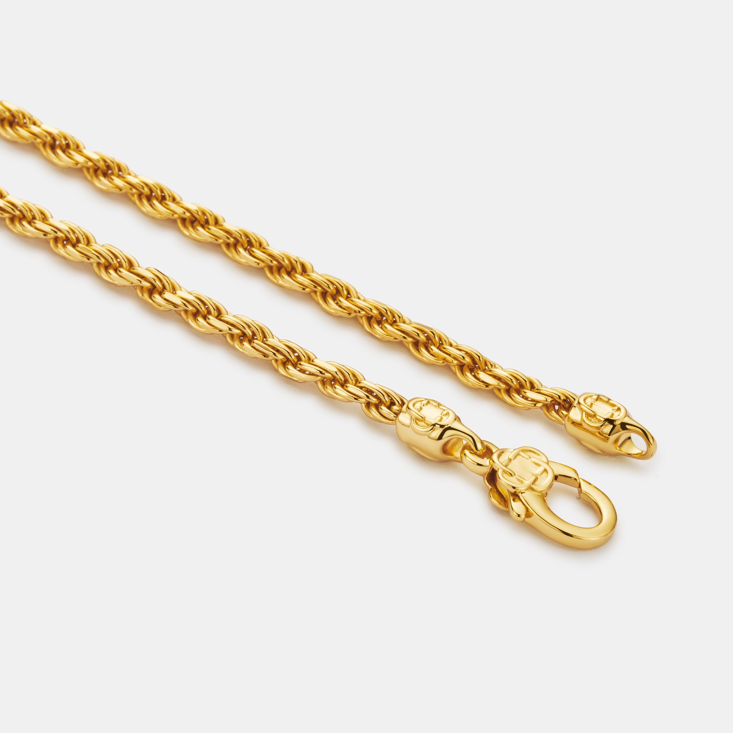 Rope (18ct Gold) 3mm | Sterling Silver