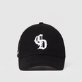 Gorra de béisbol con CD (negra)