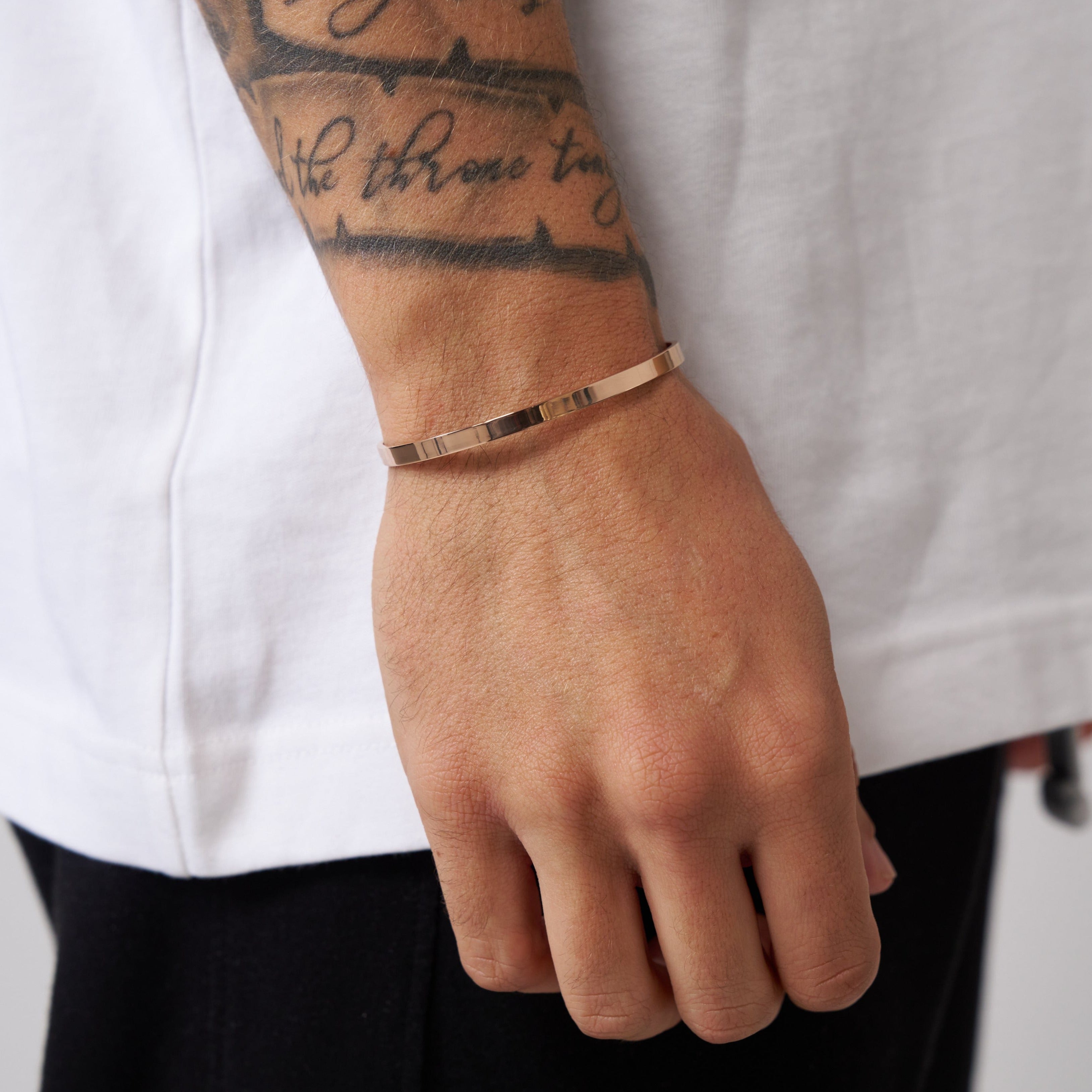 Classic Cuff 3mm (Rose Gold)