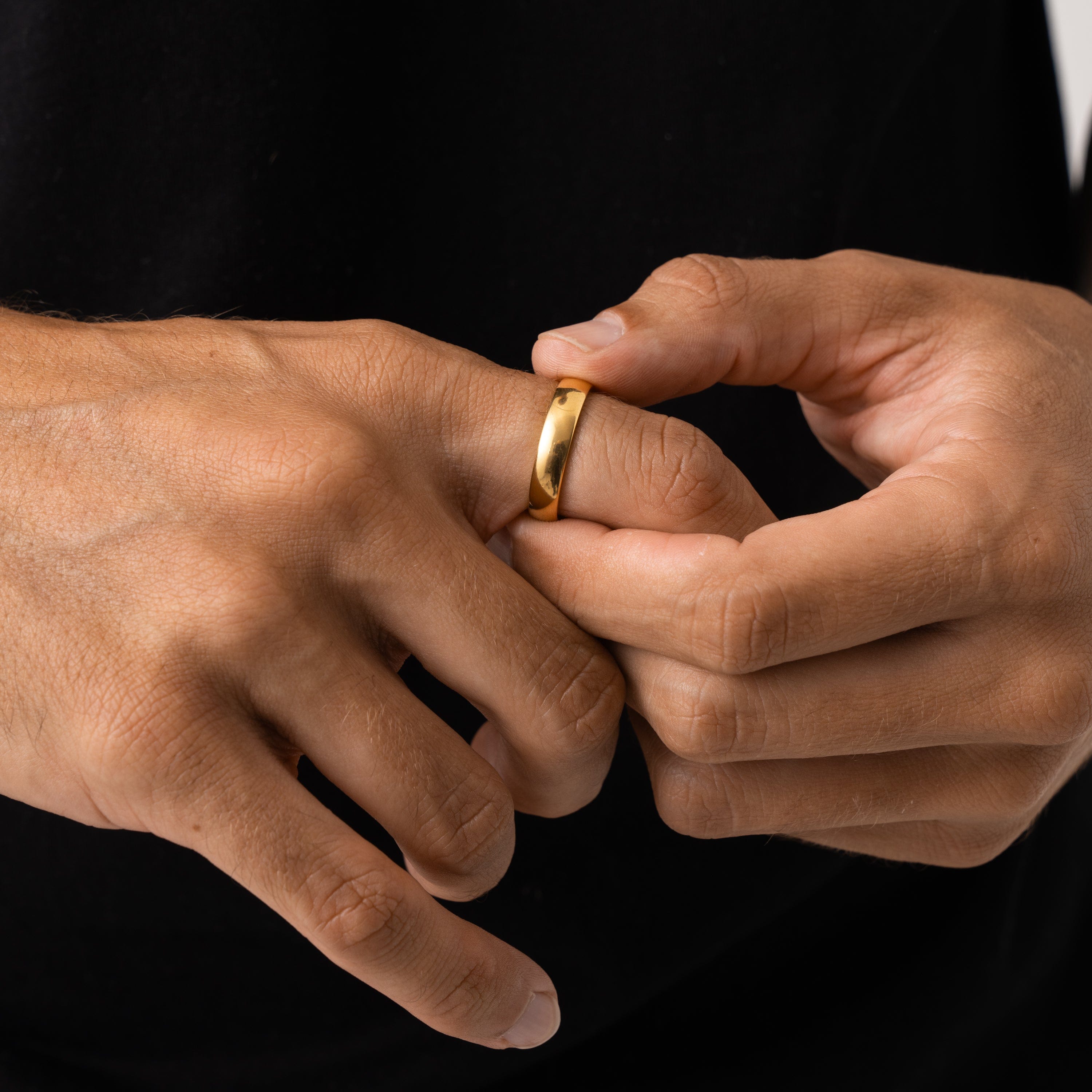 Round Band Ring (Gold)