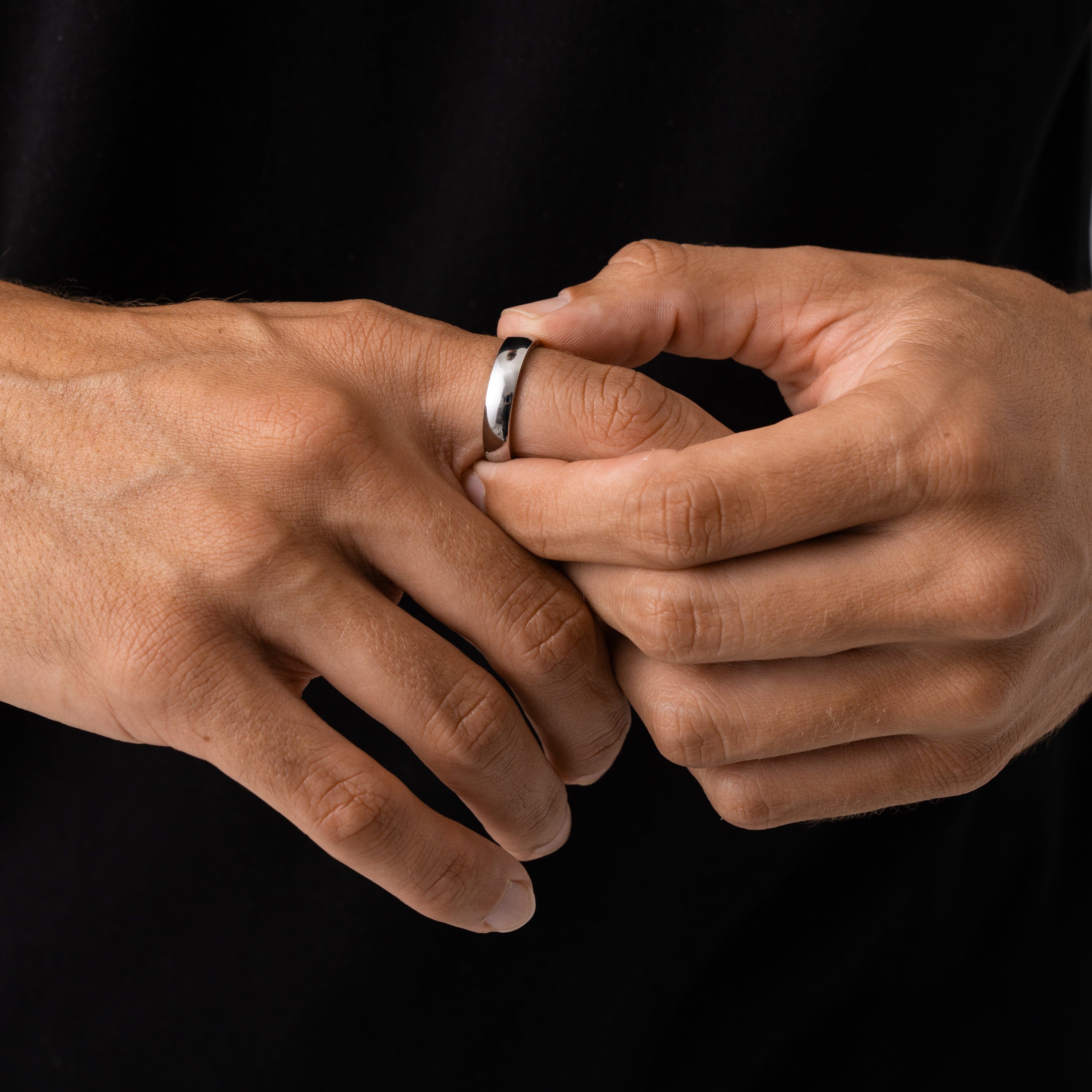 Round Band Ring (Silver)
