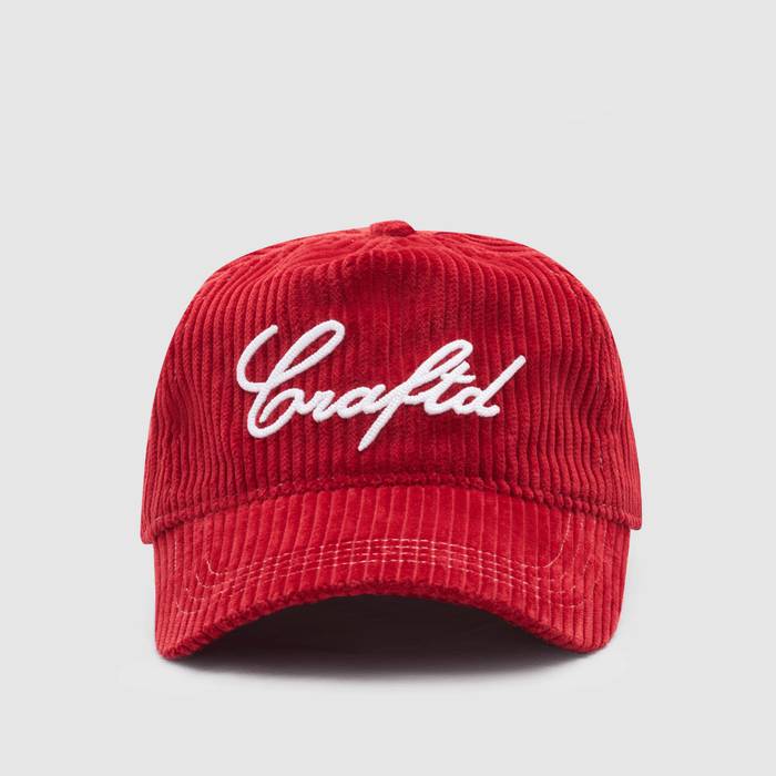 Signature Hat - Cord (Red)