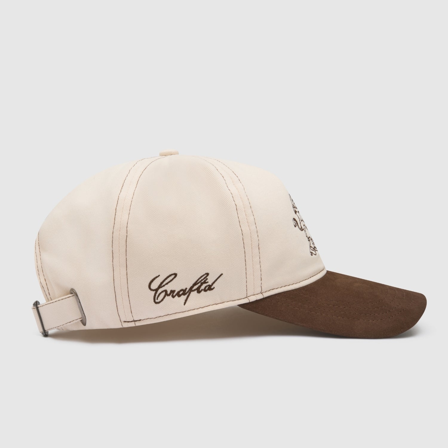 Gentlemen's Club Hat (Cream/Brown)