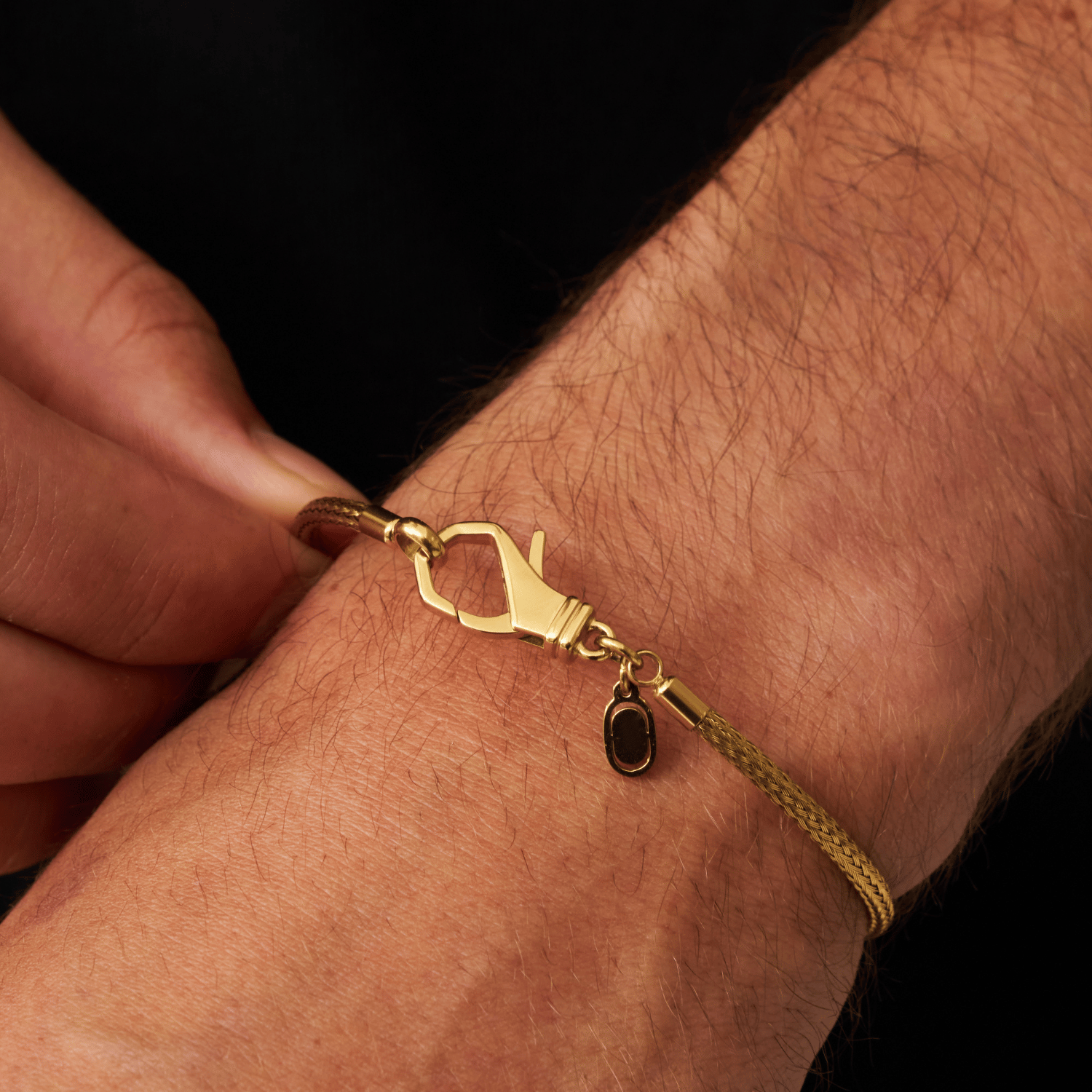 Pulsera Micro Pleat (Oro)