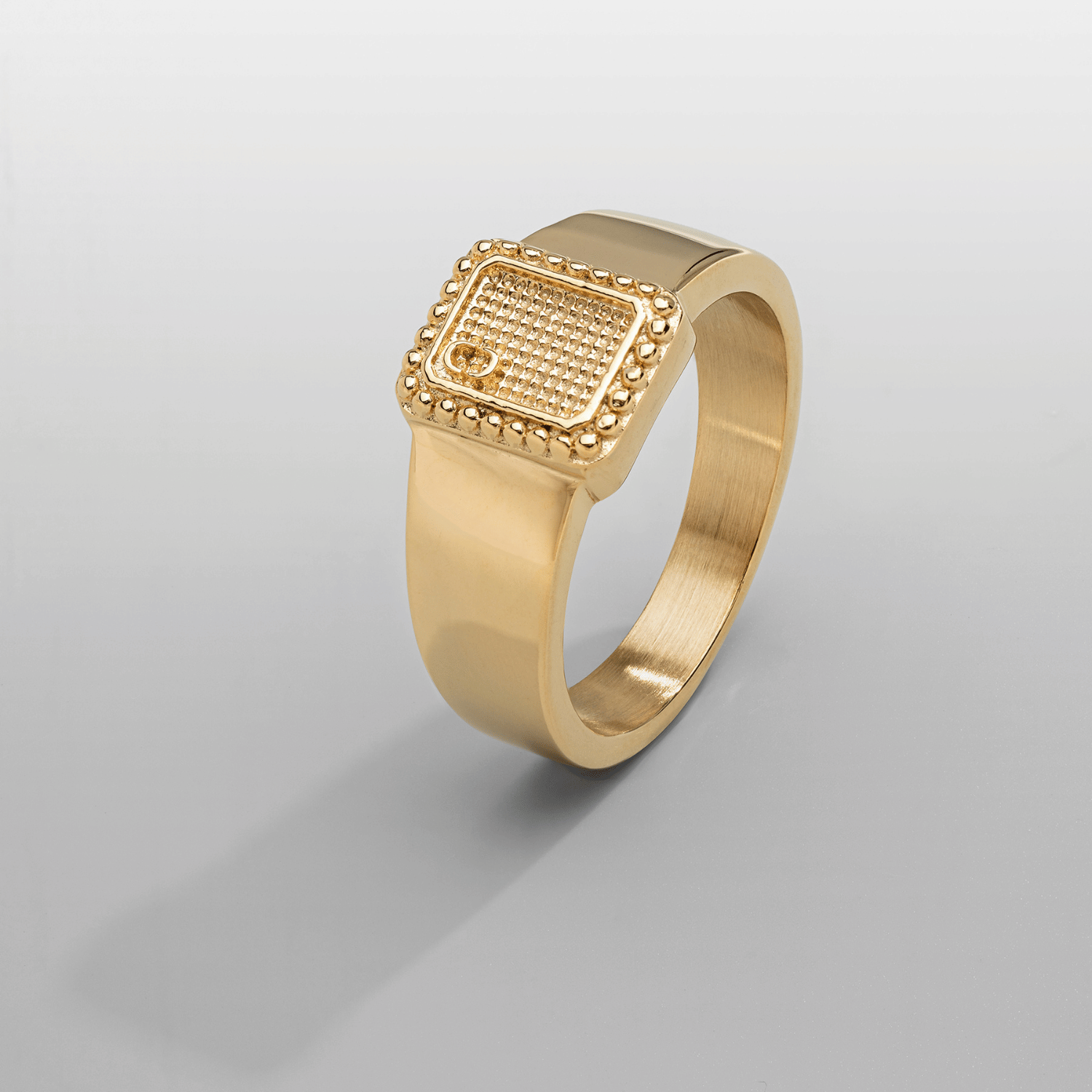 日本未入荷 CRAFTD London SIGNET 2.0 RING Royal Signet Ring (Gold)