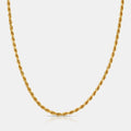 Rope (18ct Gold) 3mm | Sterling Silver