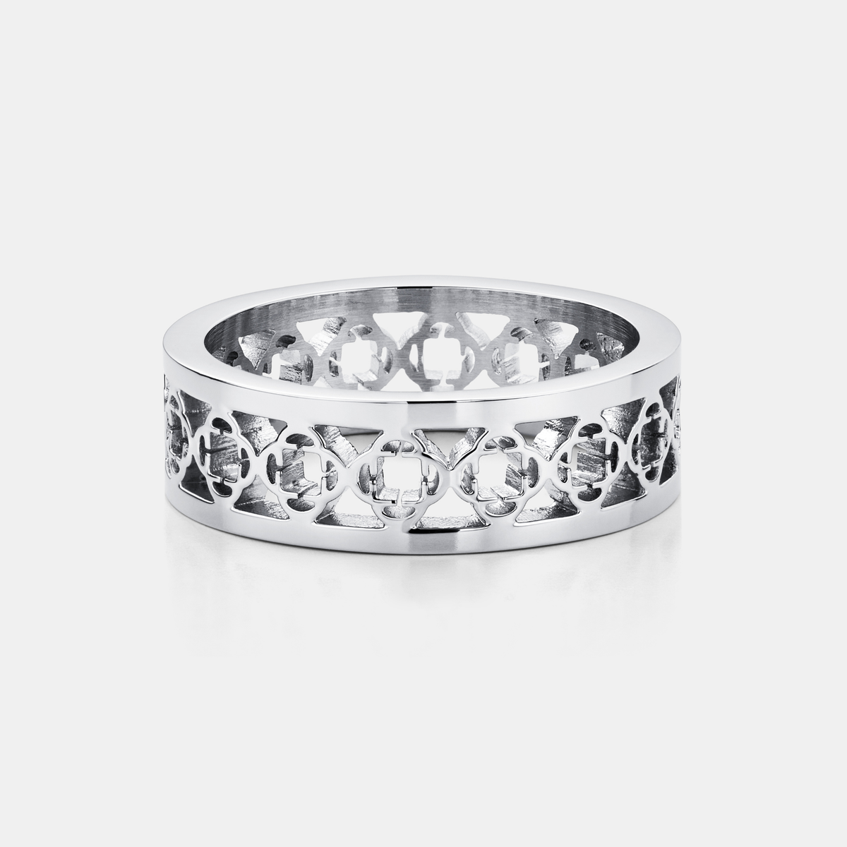 clover-band-ring-silver
