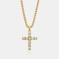 Iced Cross (Gold)