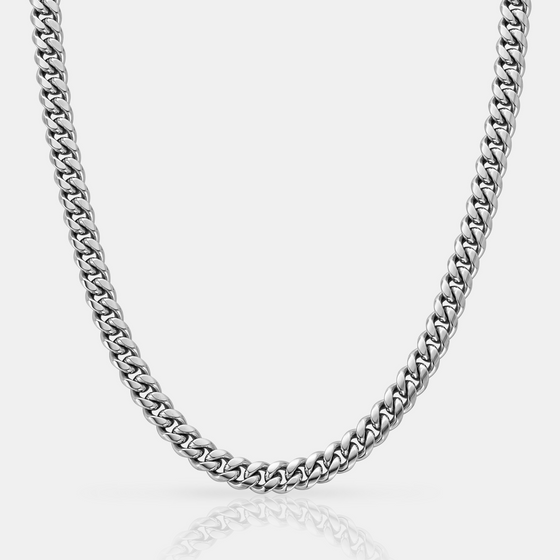 Cuban (Sterling Silver) 6mm