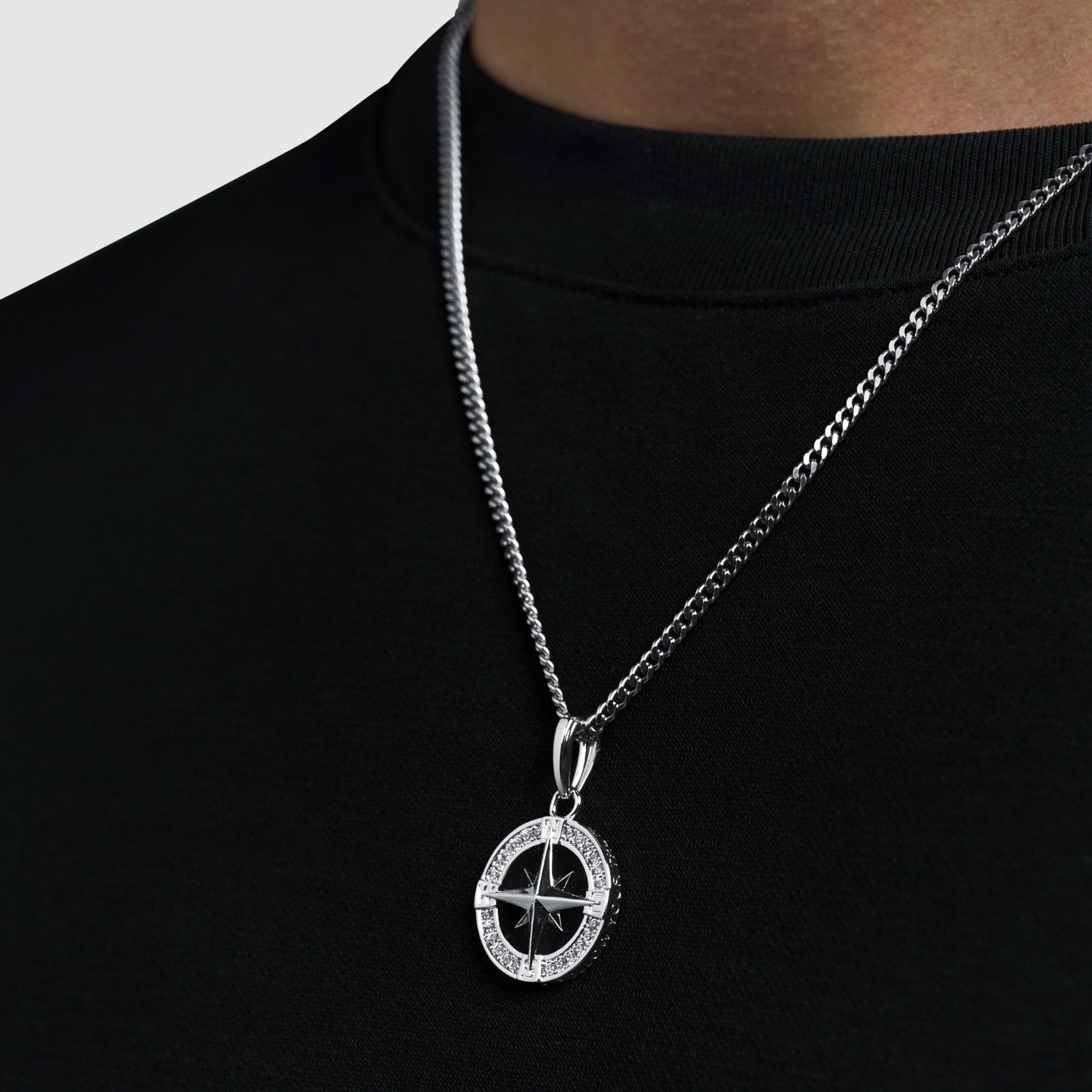 Iced North Star (Silver)