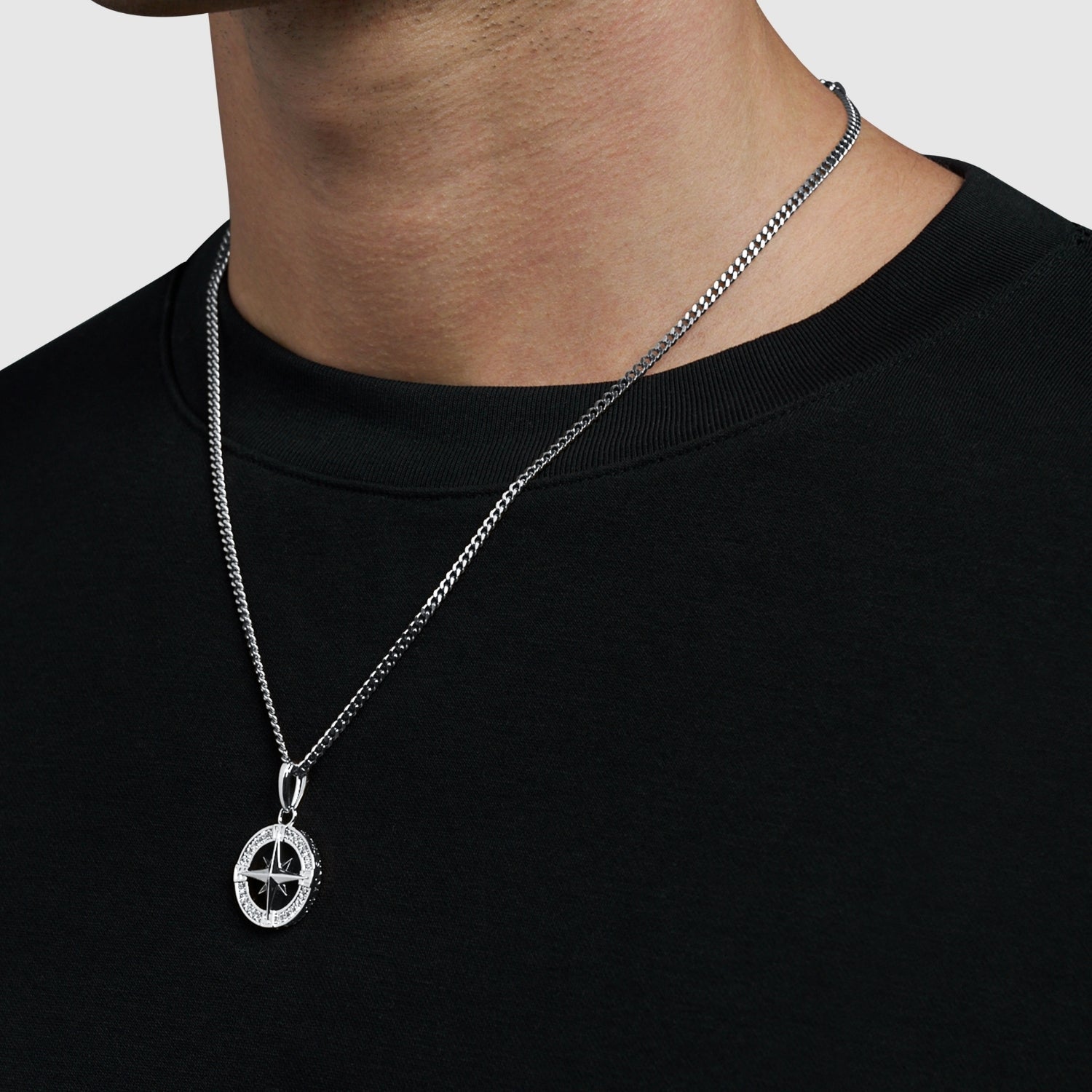 Iced North Star (Silver)