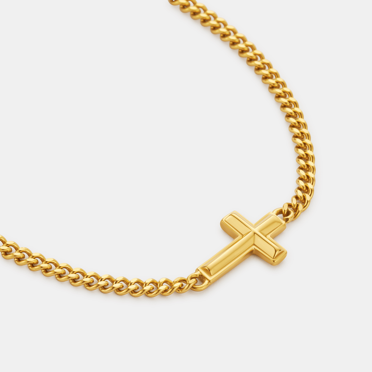 Cross Bracelet (Gold)