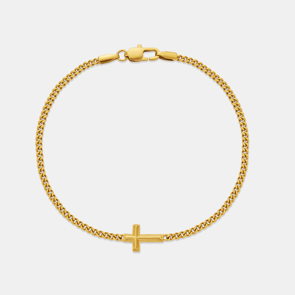Cross Bracelet (Gold)