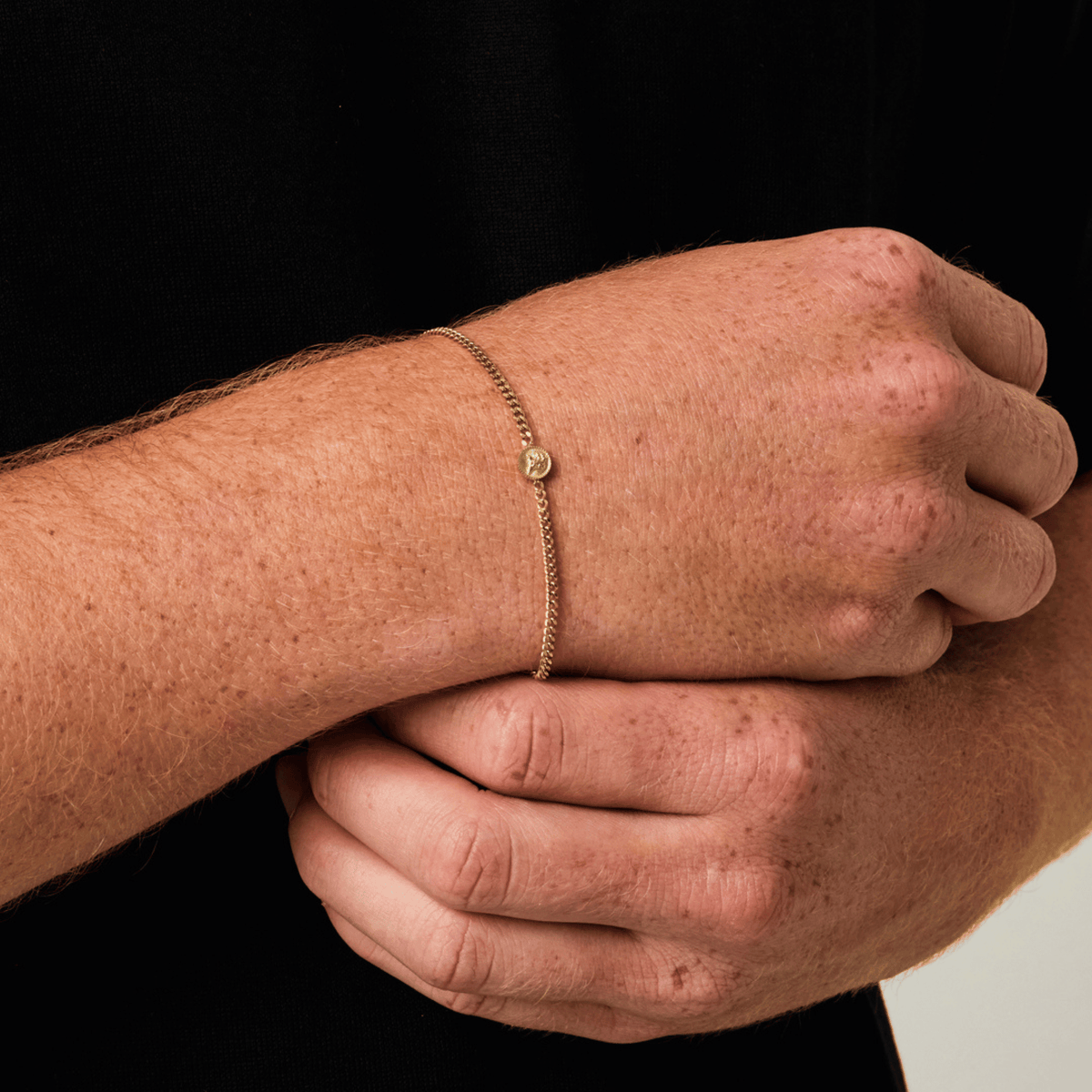 St Michael Bracelet (Gold)