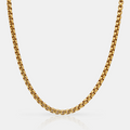 Round Box Chain (Gold) 5mm