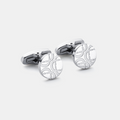 Round Cuff Links (Silver)