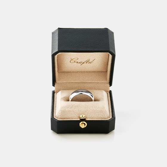 Rounded Ring (Silver) 7mm | Tungsten