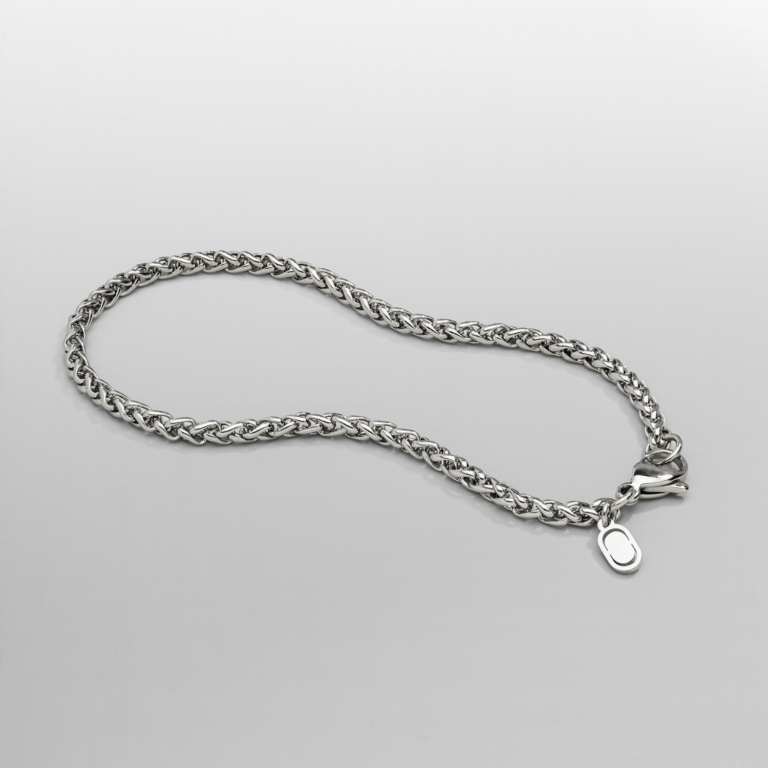 Silver Wheat Chain Bracelet (5mm) | CRAFTD US Silver Wheat Chain Bracelet (5mm) | CRAFTD US