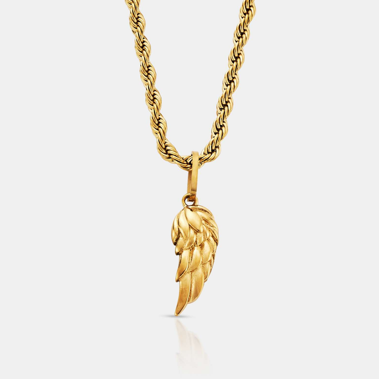 送関込【CRAFTD London】WING ネックレス Gold Silver Gold Wing Pendant | CRAFTD London