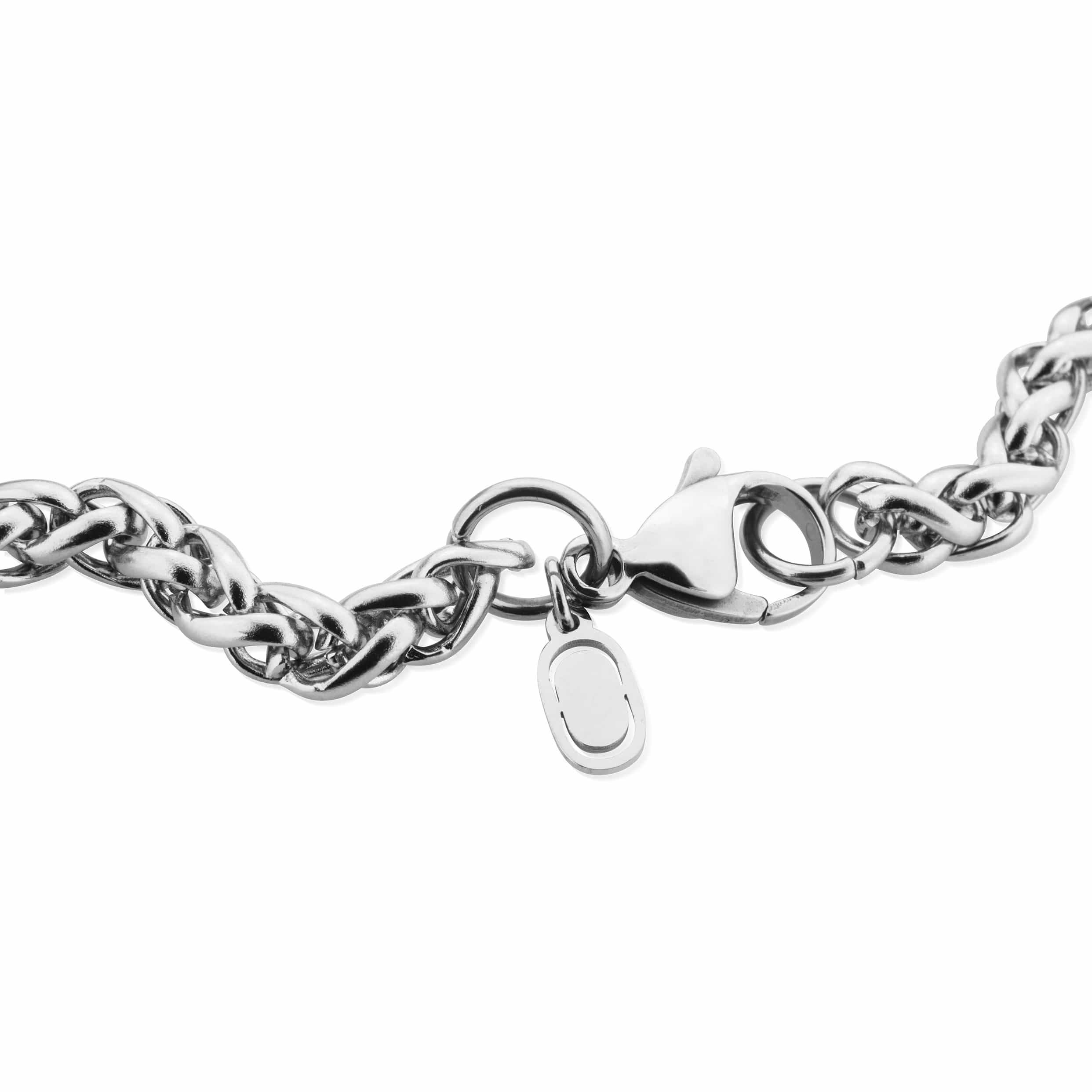 Wheat Bracelet (Silver) 5mm