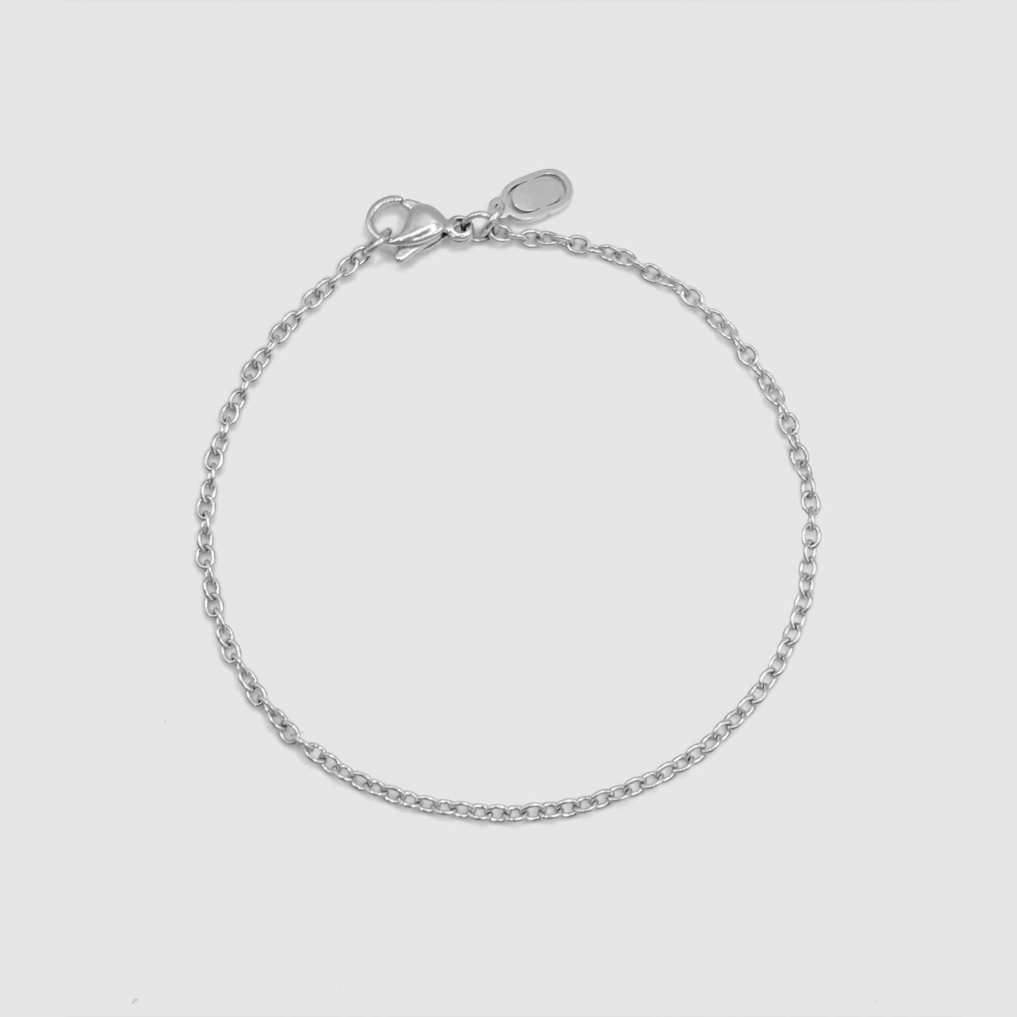 CRAFTD London クラフトロンドン CABLE BRACELET 2MM Cable Bracelet (Silver) 2mm