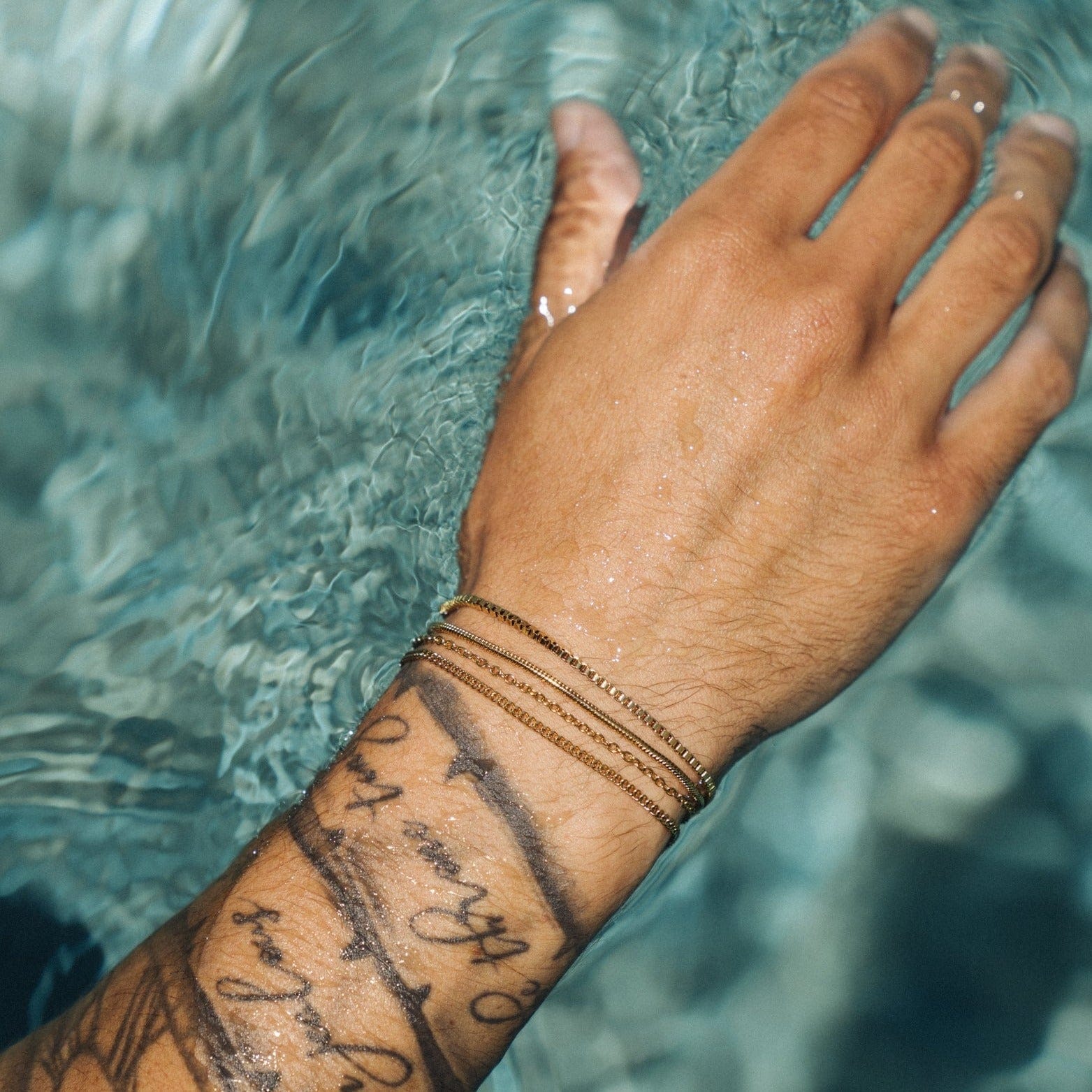 Pulsera Connell (Oro) 2 mm