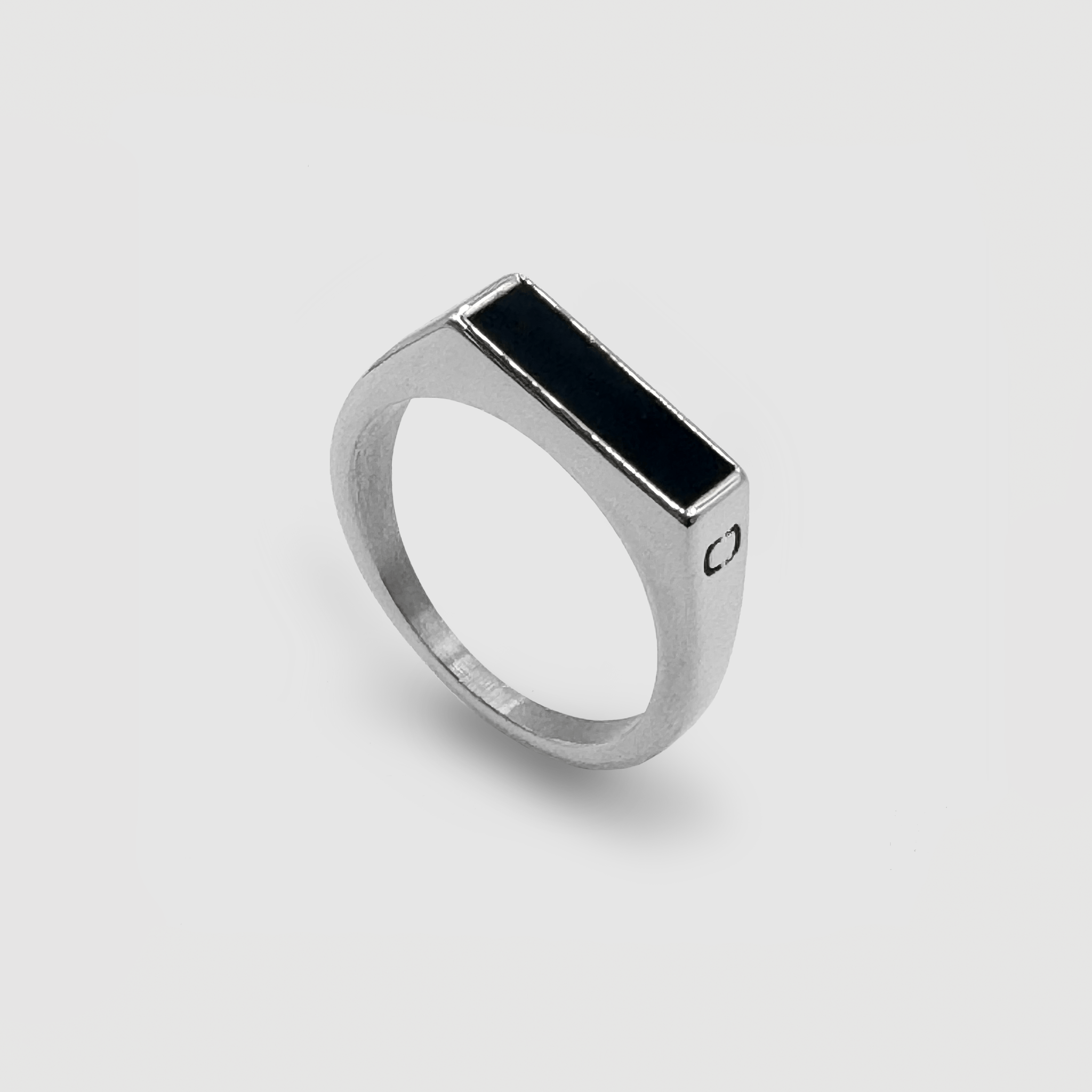 Rectangle 2025 stone ring