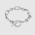 Pulsera Milan Toggle (plata)