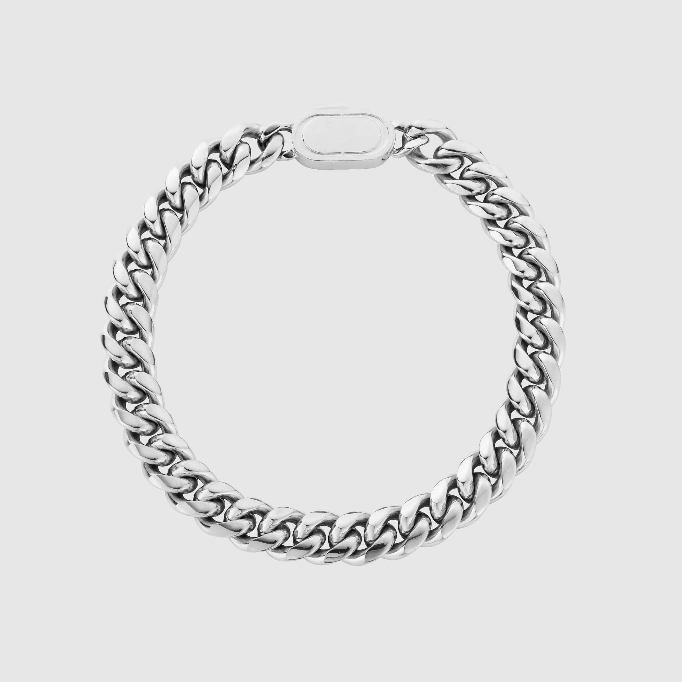 Cuban Bracelet (Silver) 8mm