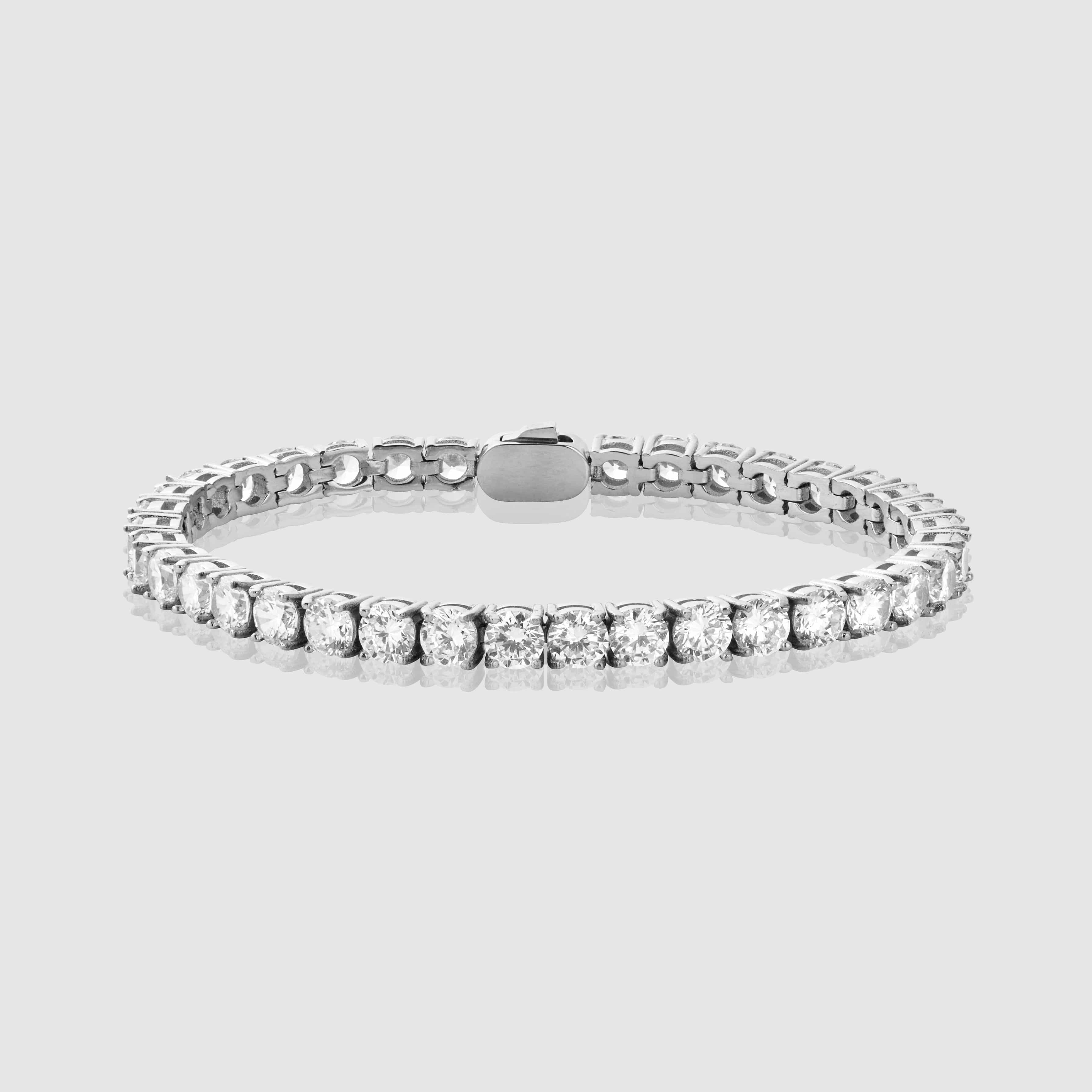 Tennis Bracelet (Silver) 5mm