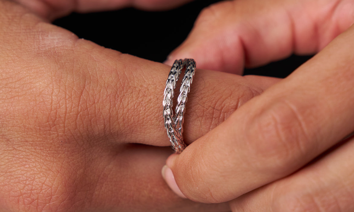 Rope Ring for Men: A Textured Alternative to a Plain Band
