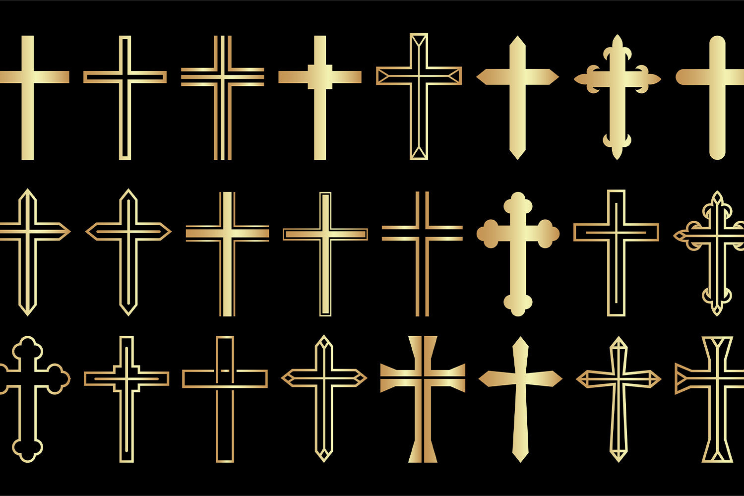 Gold Cross: 4 Popular Gold Crosses For Men Today