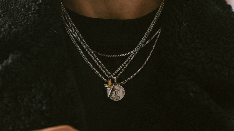 Men's Silver Pendants