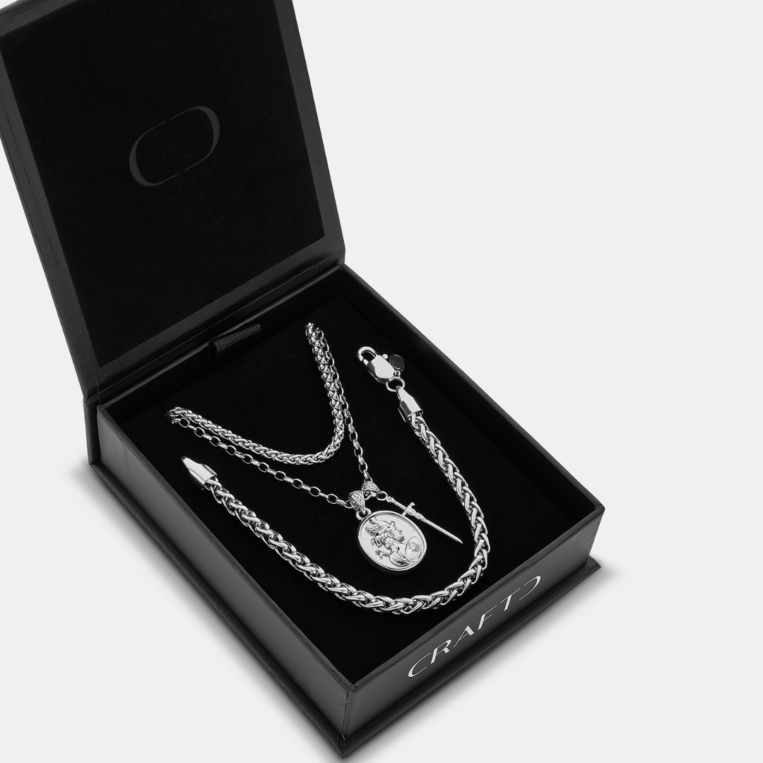Achilles Gift Set (Silver)