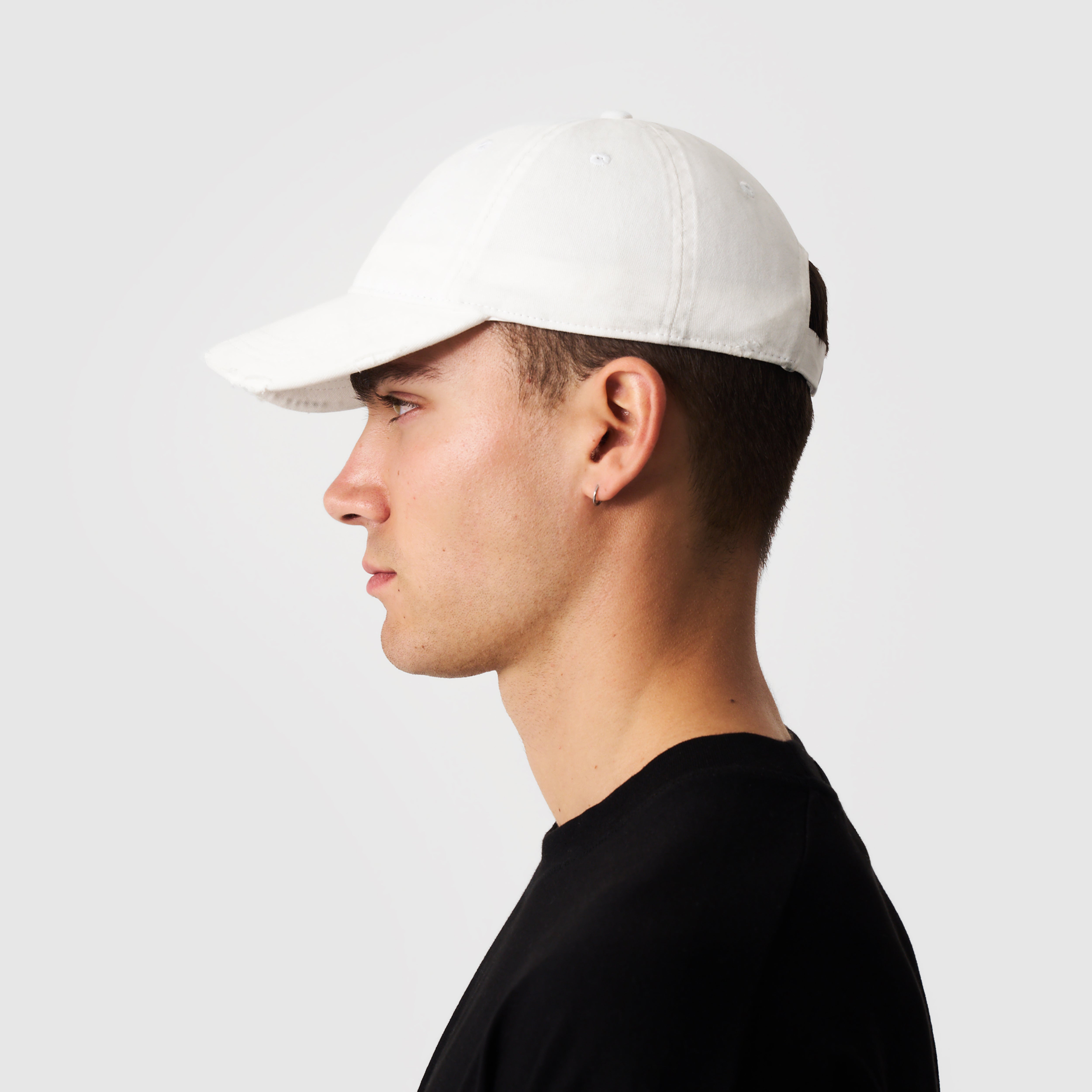 Distressed Hat (Cream)