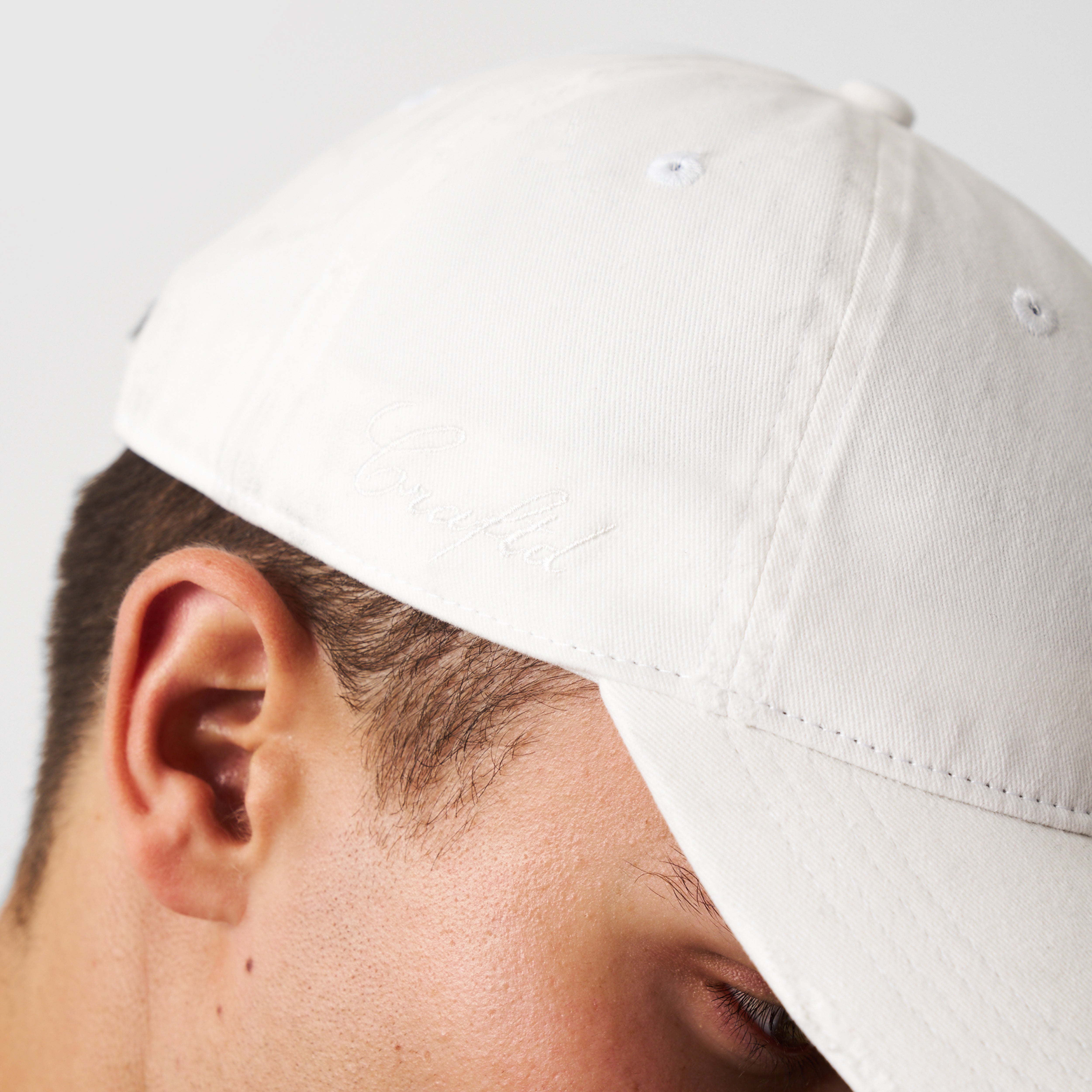 Distressed Hat (Cream)