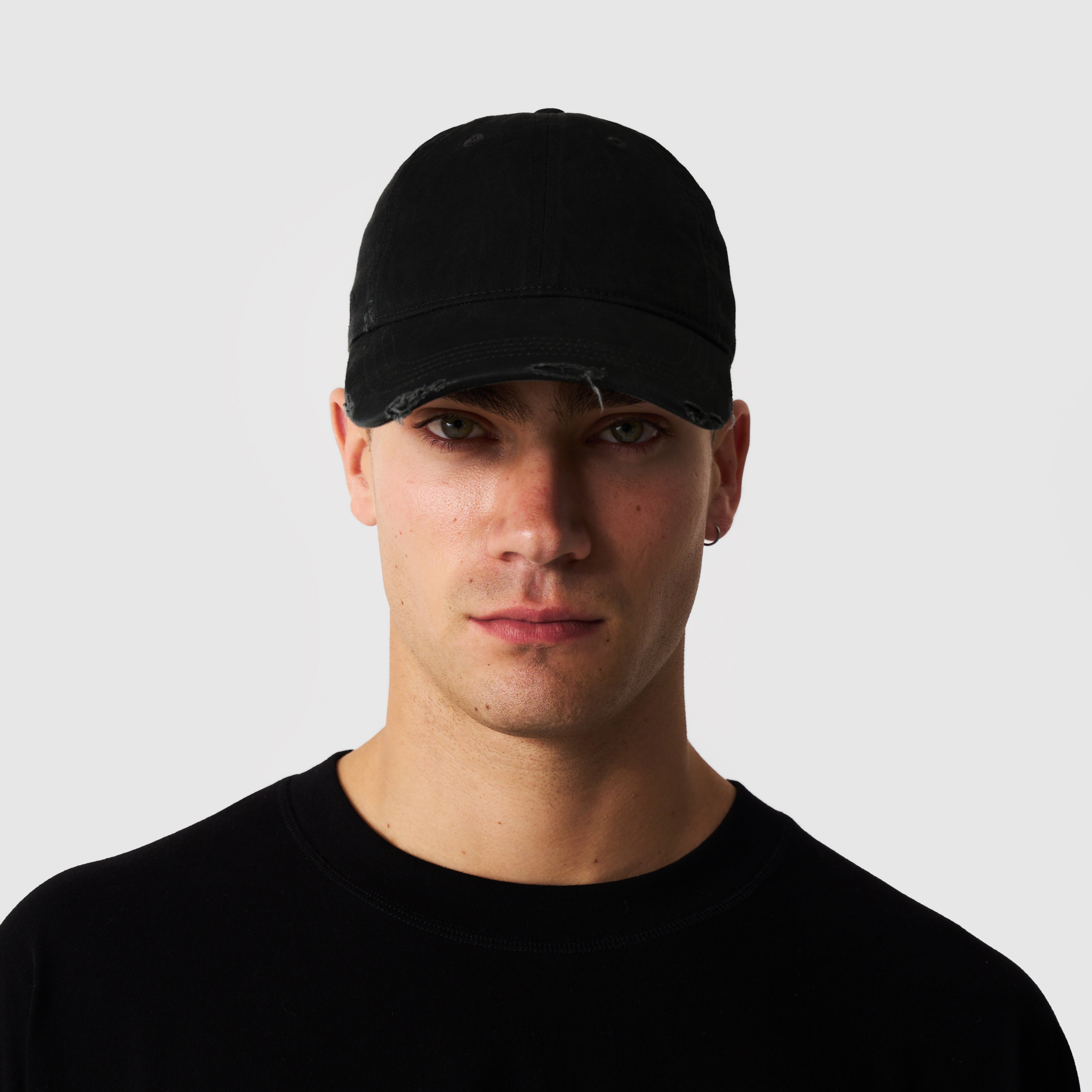 Distressed Hat (Black)