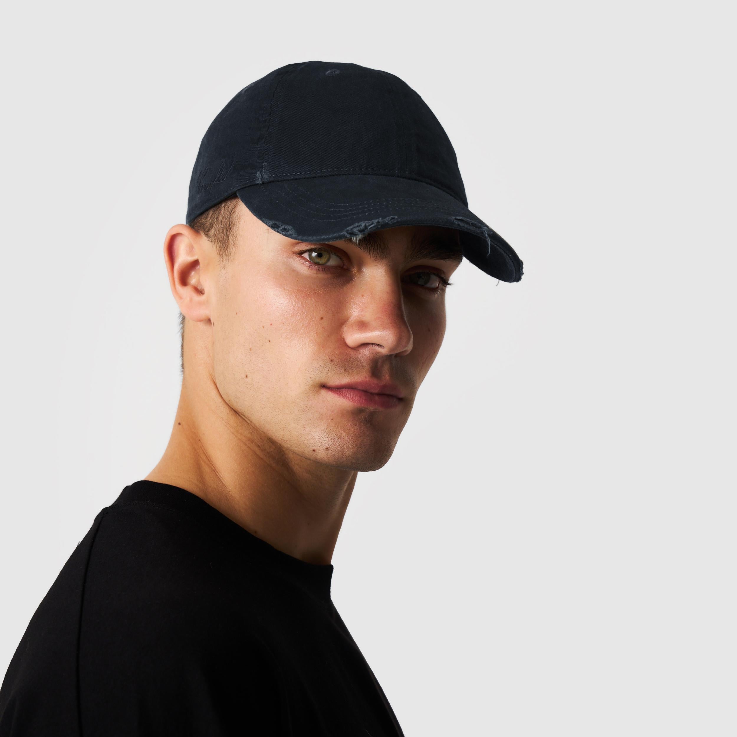 Distressed Hat (Navy)