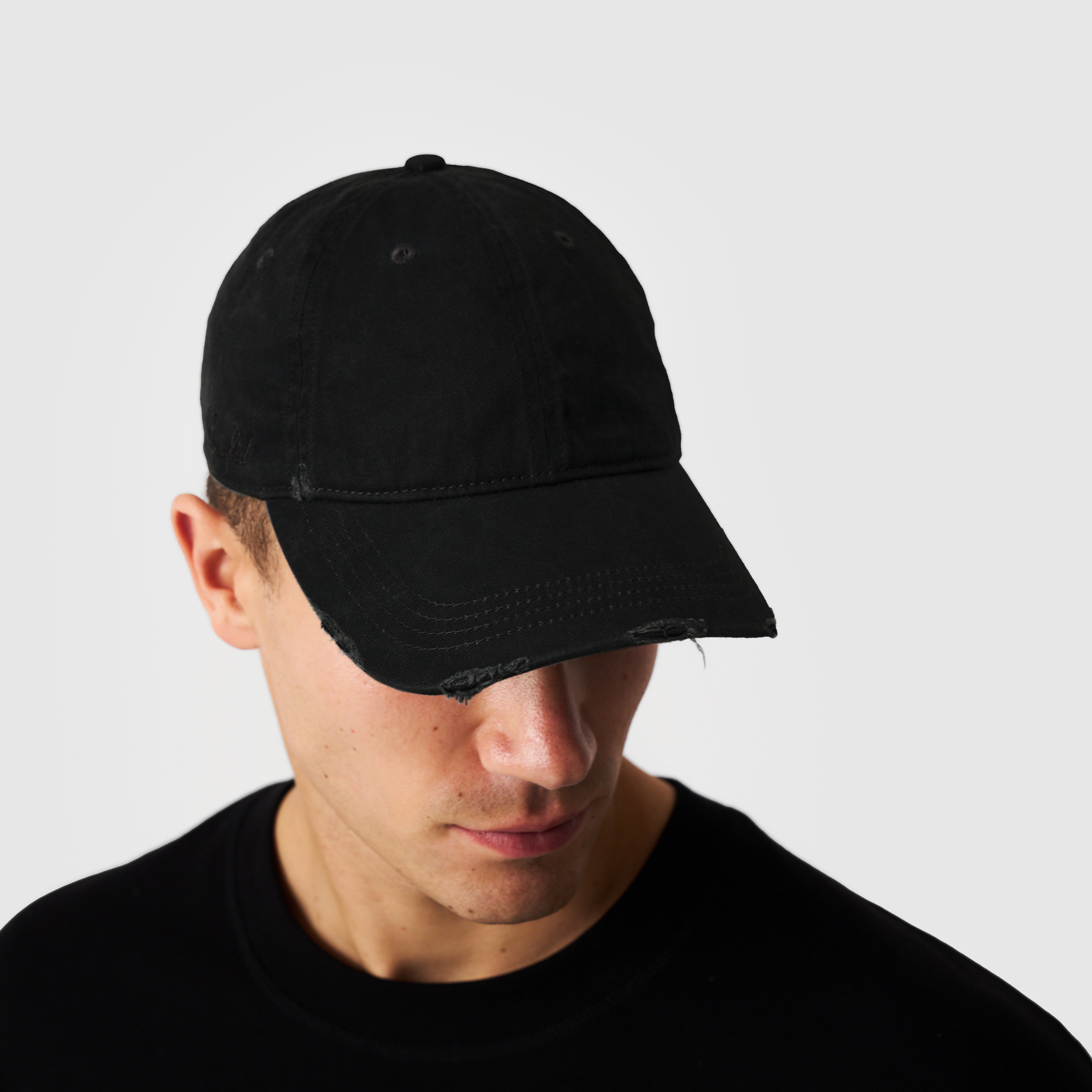 Distressed Hat (Black)