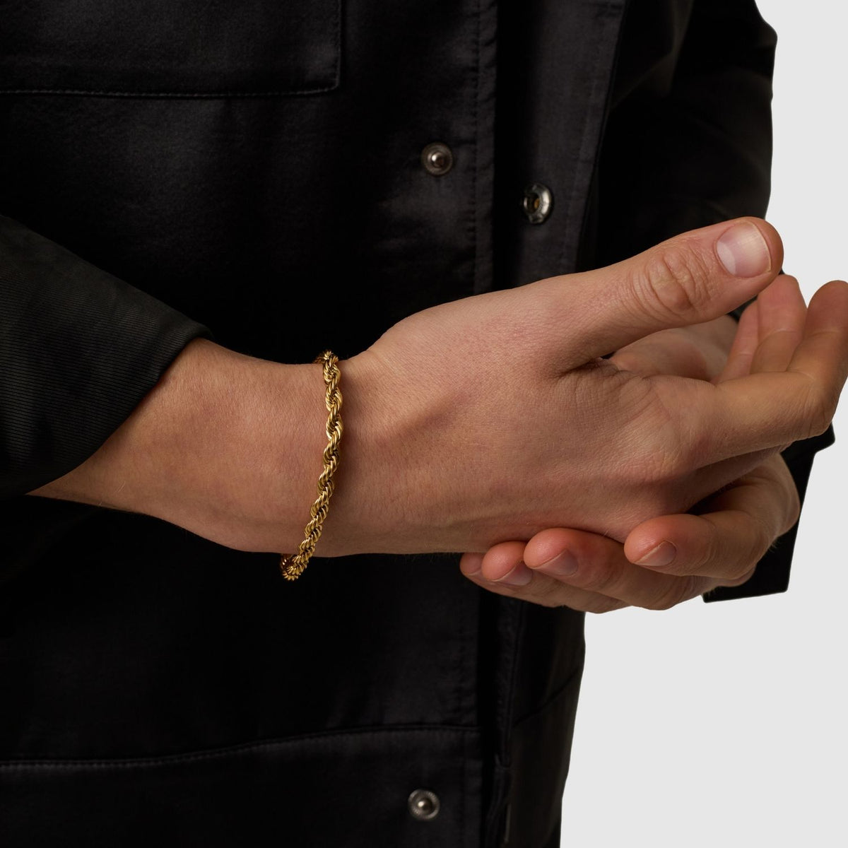 Rope Bracelet (Gold) 5mm