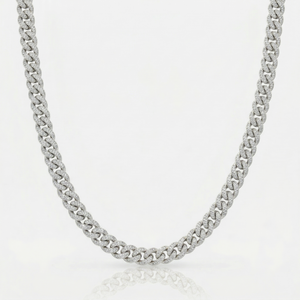 Iced Cuban Chain (Silver) 10mm