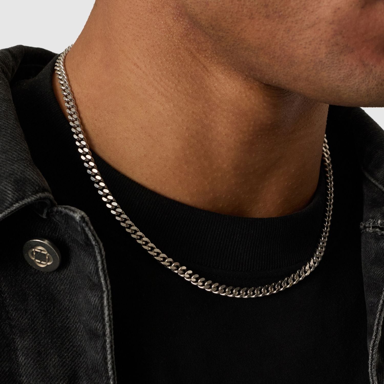 Cuban (Sterling Silver) 6mm