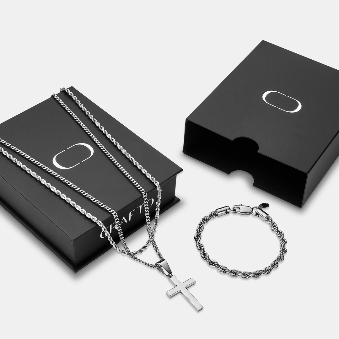 Classic Cross Gift Set (Silver)