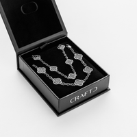 Onyx Clover Gift Set (Gold)