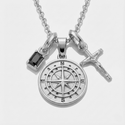 Build Your Own Pendant (Silver) | Onyx Stone