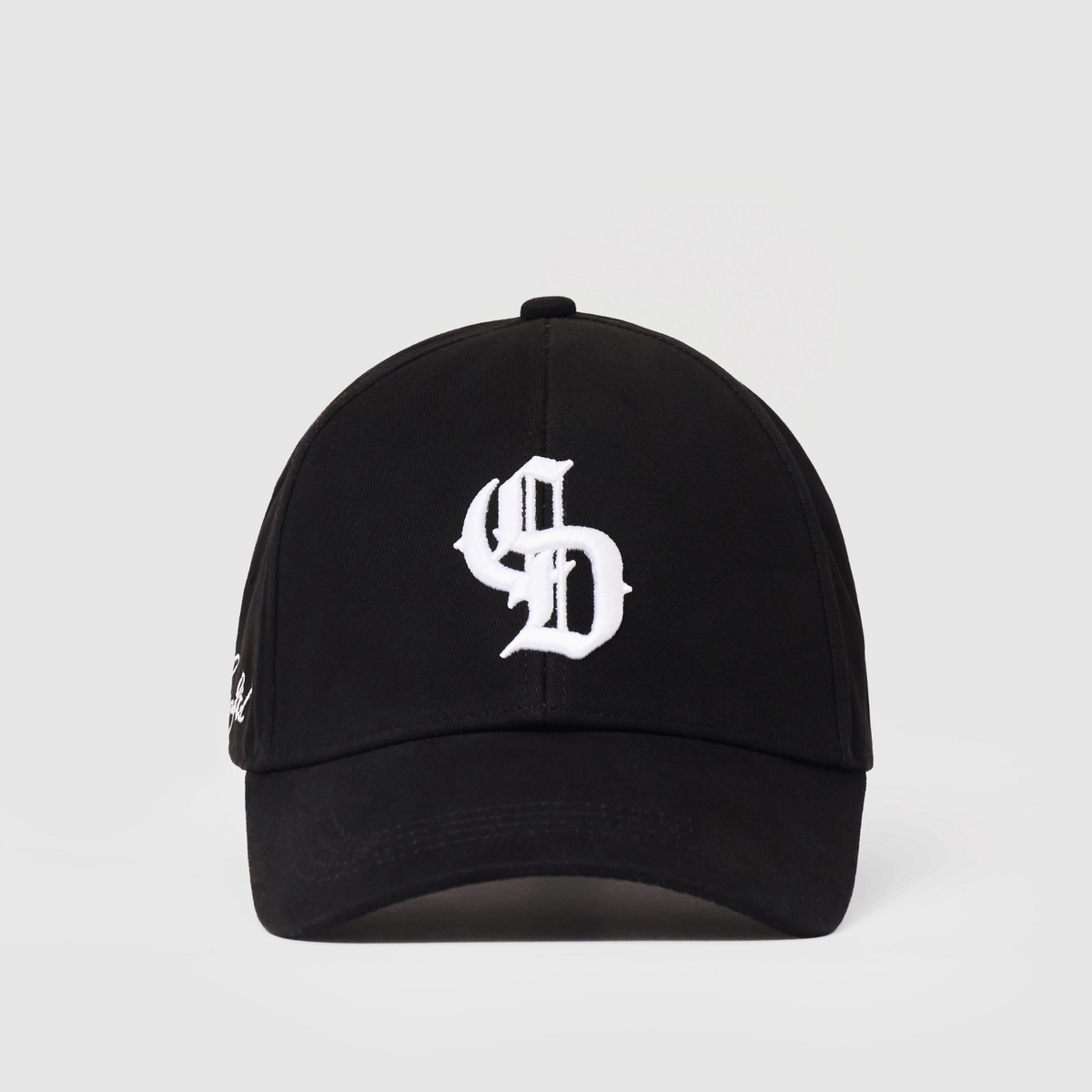 Gorra de béisbol con CD (negra)